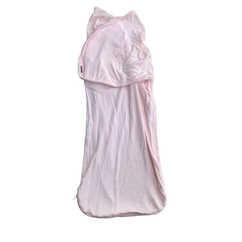 Momcozy‎ Easy Swaddle Wrap 0-3M Pink Bamboo Cotton Baby Swaddle Sack Sleep Sack